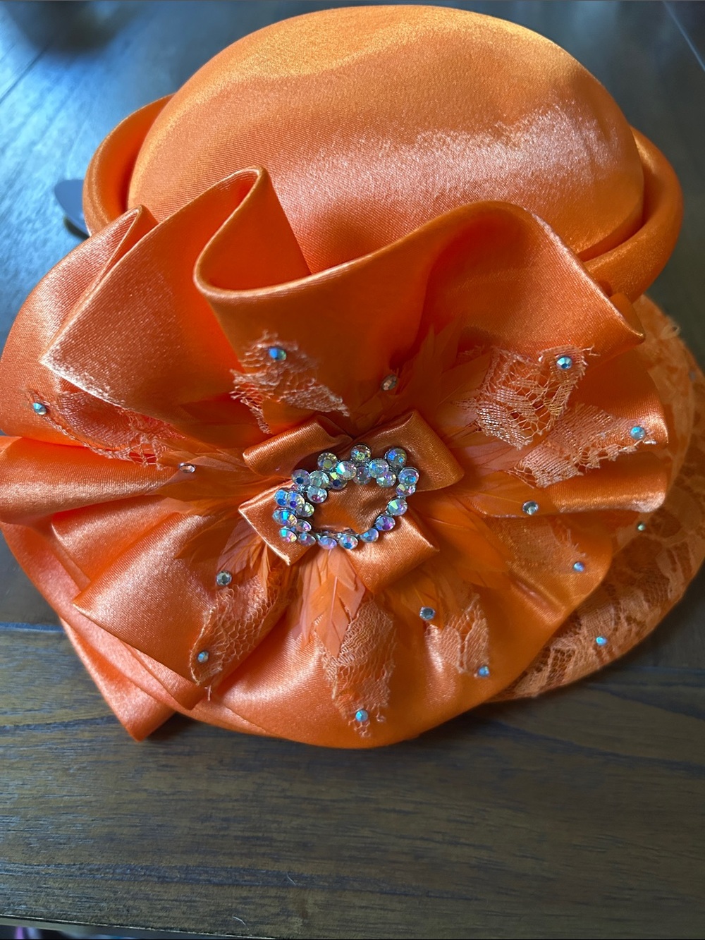Vintage NWT Ms. Divine Church Derby Occasion Embellished Hat